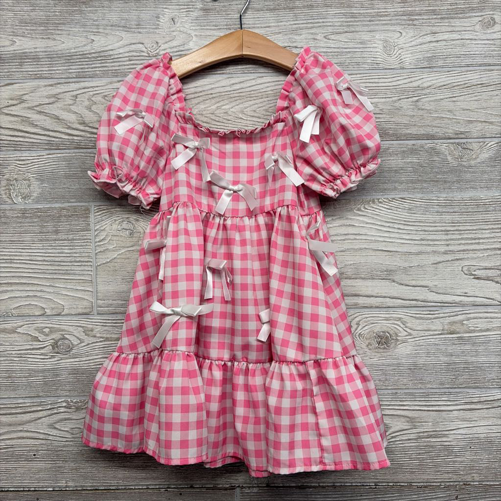 Gingham Dress Bows 2t