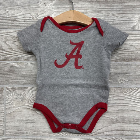2 Pk Bodysuit Alabama Crimson Tide 3-6M