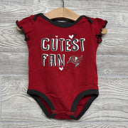 Bodysuit Cutest Fan Buccaneers 12M
