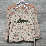 NEW Cewneck Love, Ribbed Shirt & Skirt Flowers 5