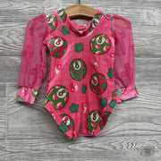 Handmade Velour Romper Magic 8 Balls Flowers 6-12M