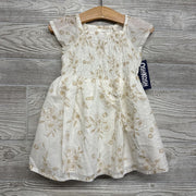 NEW Smocked Dress Flowers 18M