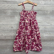 Tank Smocked Dress Flowers 10-12