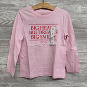 NEW LS Shirt Big Heart Big Dreams Big Smiles 5T