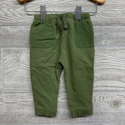 Drawstring Pants Ribbed Pockets 3-6MN