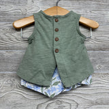 Shirt & Shorts Flowers 3M