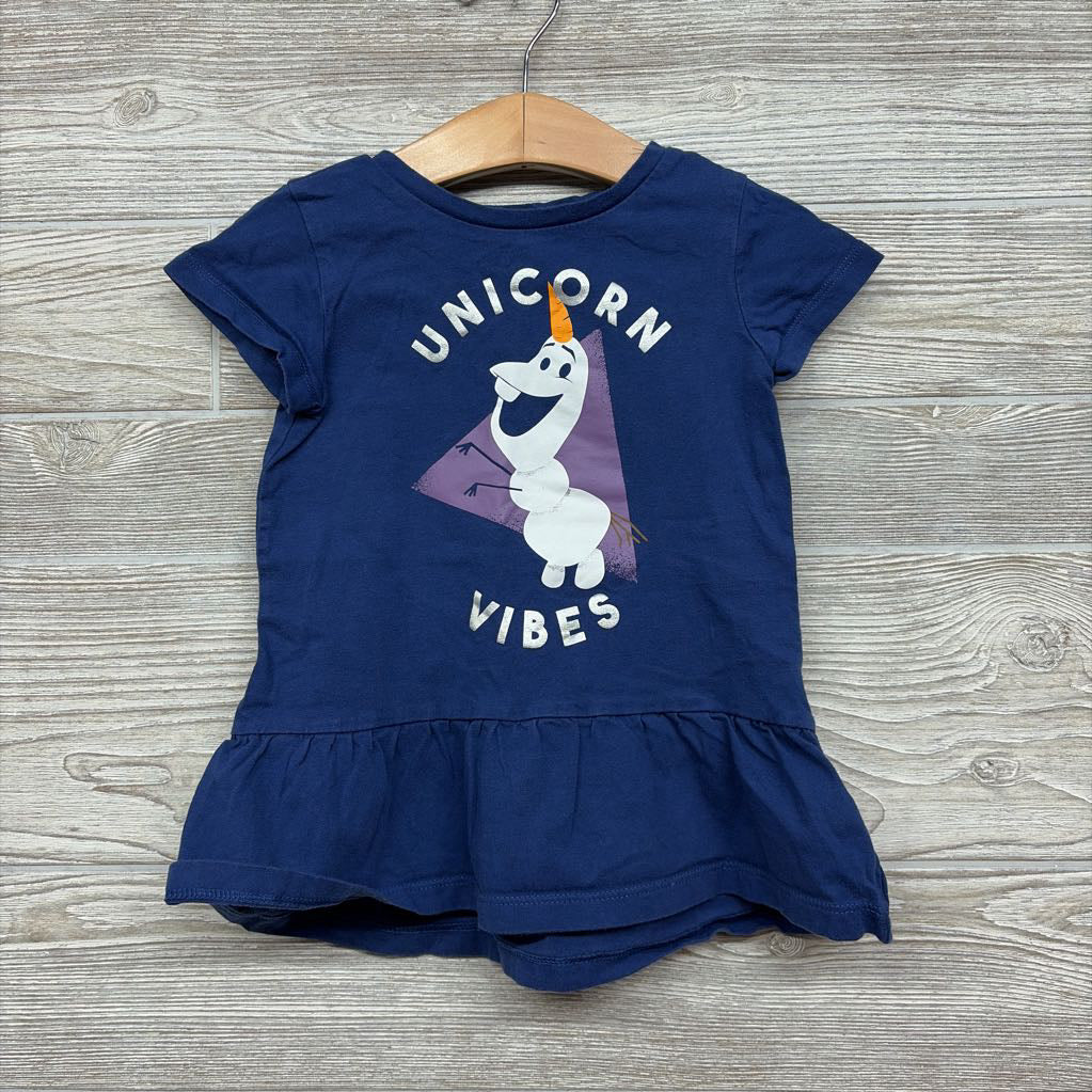 Tunic Unicorn Vibes Olaf 2T