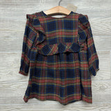 NEW LS Plaid Dress 2-3