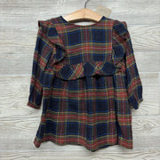 NEW LS Plaid Dress 2-3