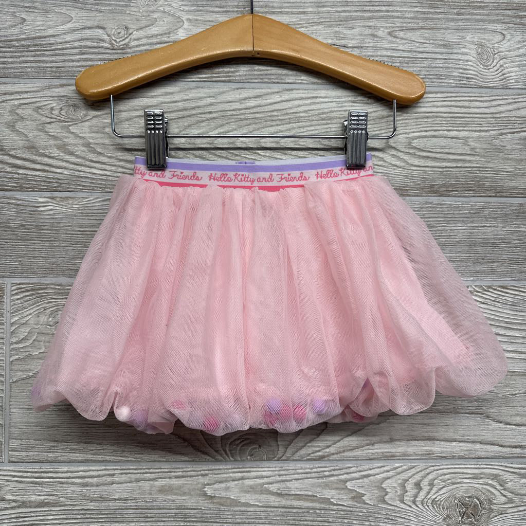 Crewneck Characters & Tulle Pom Skirt 12M
