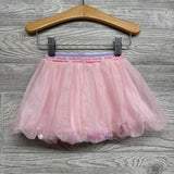 Crewneck Characters & Tulle Pom Skirt 12M