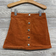 Pull On Corduroy Skort Buttons 5