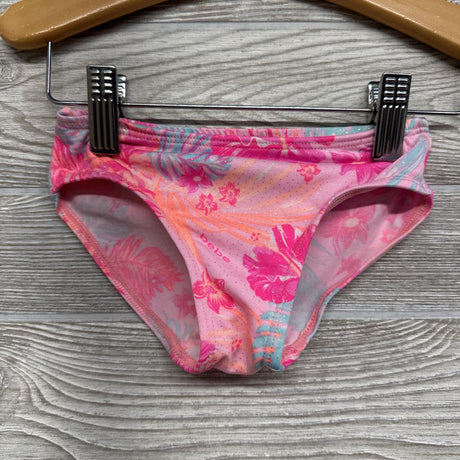 2 Pc Swimsuit Flowers 2t