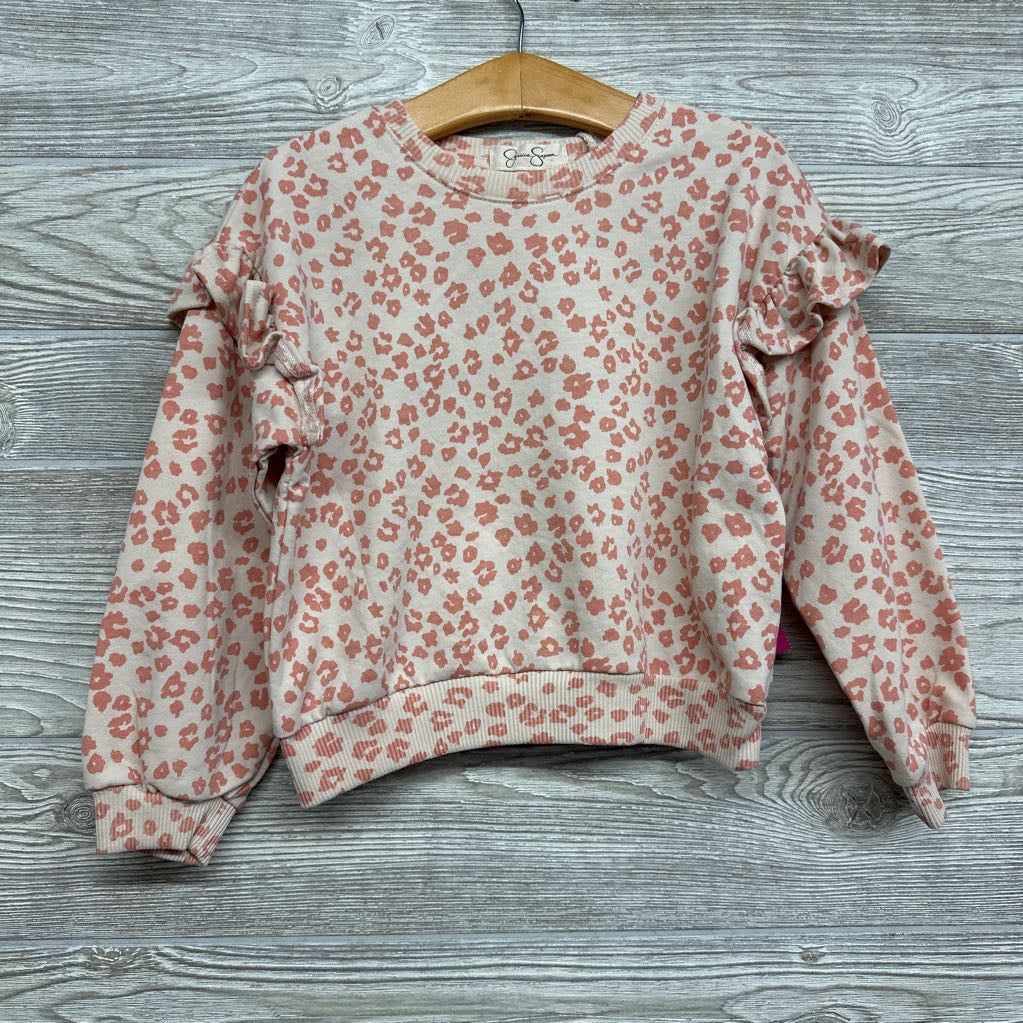 NEW Crewneck Ruffle Sleeve Animal Print 5