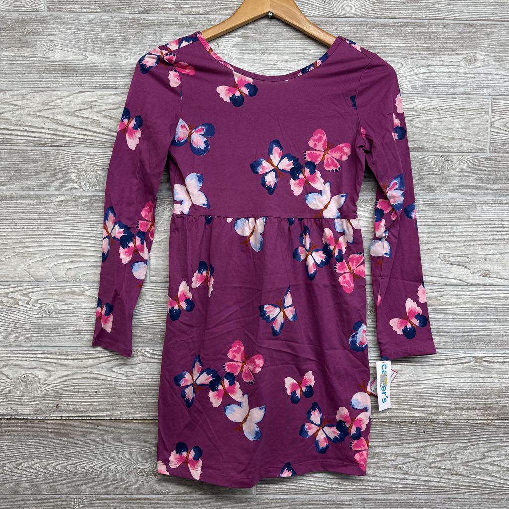 NEW LS Dress Flowers 14
