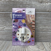 NEW Flower Nail Tattoo Kit