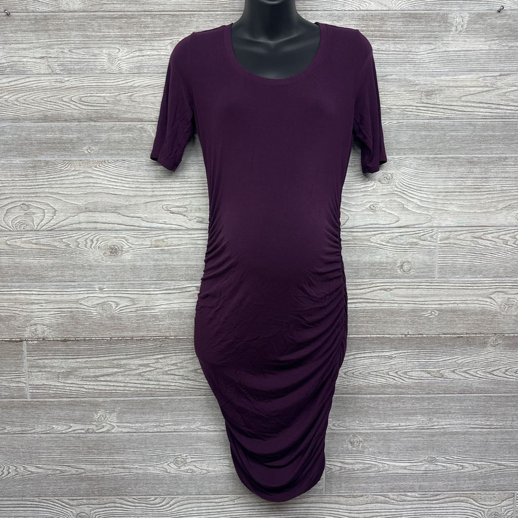 Rouched Bodycon Dress Small