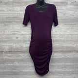 Rouched Bodycon Dress Small
