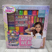NEW Word Wear Personalized Jewelry Set