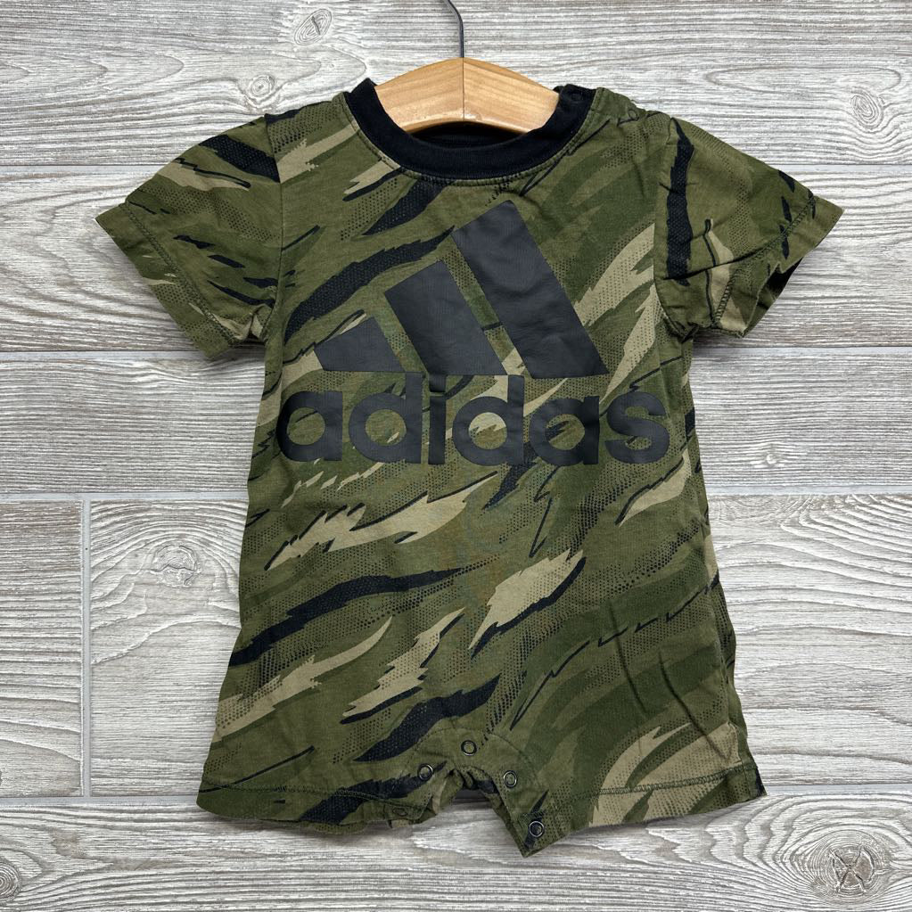 Shorty Romper Camo Logo 9M