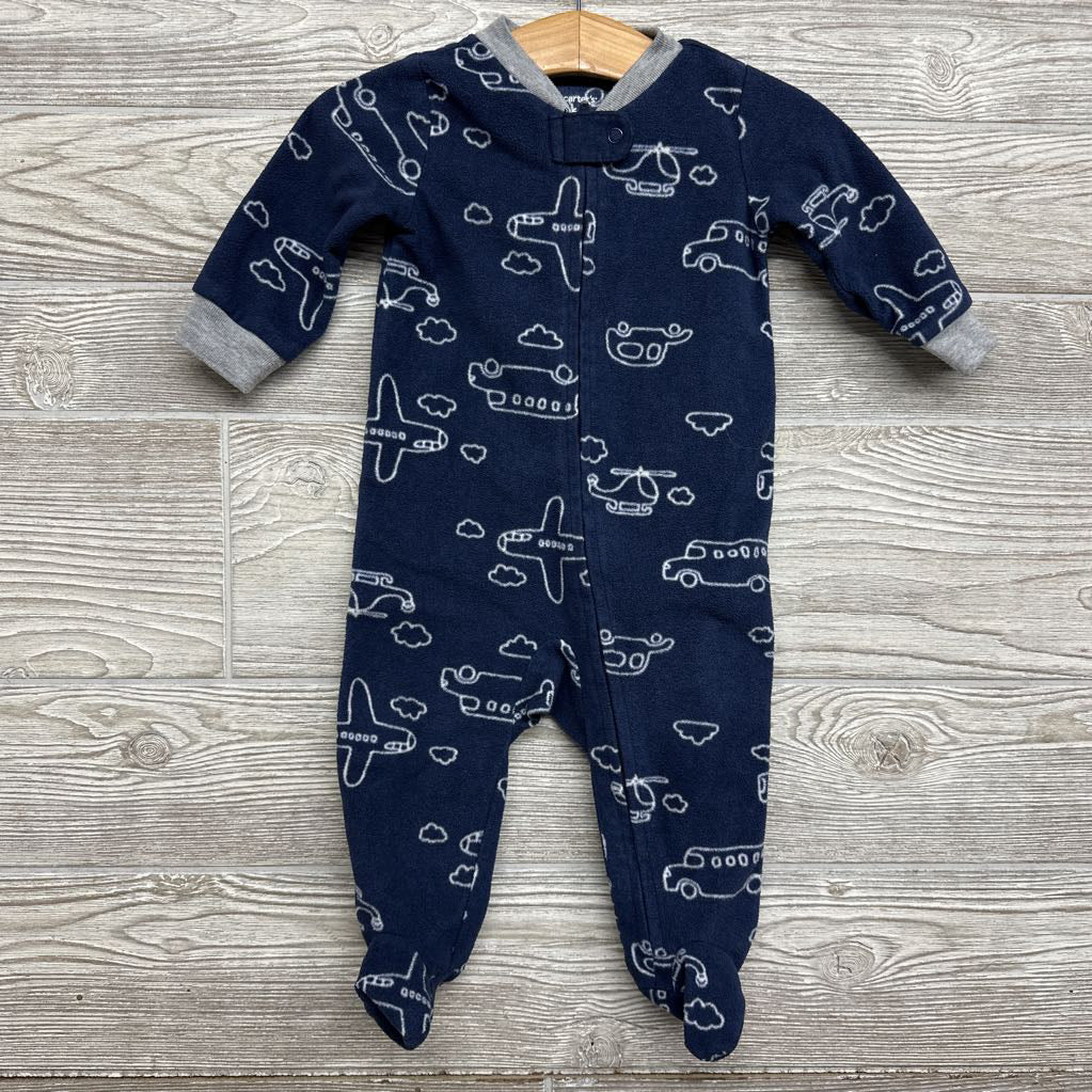 Blanket Sleeper Airplanes Clouds 6M