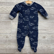 Blanket Sleeper Airplanes Clouds 6M