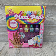 NEW Sparkling Mani Pedi Makeover