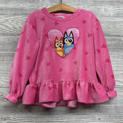 Ribbed Character Shirt Hearts 5t