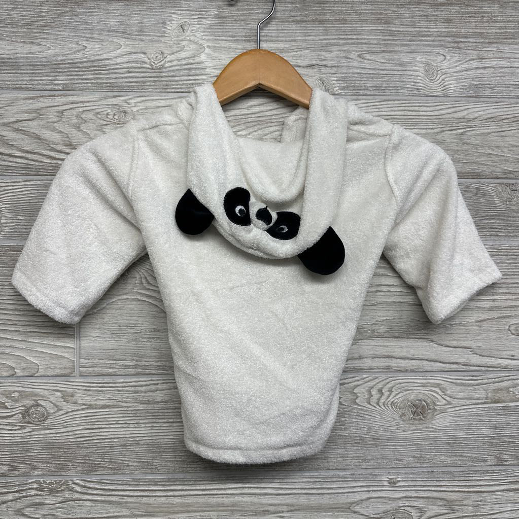 Bamboo Bath Robe Panda Hood 0-9M
