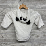 Bamboo Bath Robe Panda Hood 0-9M