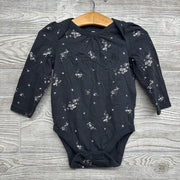 LS Bodysuit Flowers 12-18M