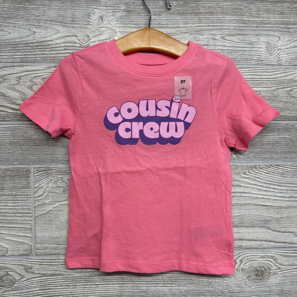 NEW Shirt Cousin Crew 3T