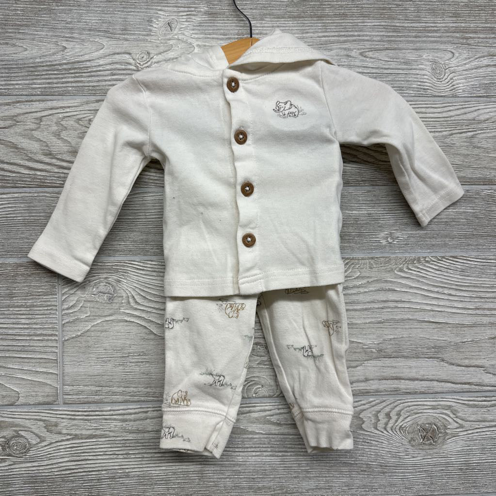 Jacket & Pants Elephants 6M