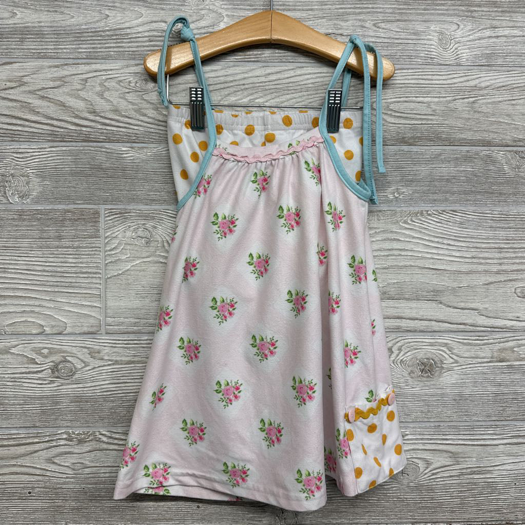 Tank Tunic & Shorts Flowers Dots 5 *