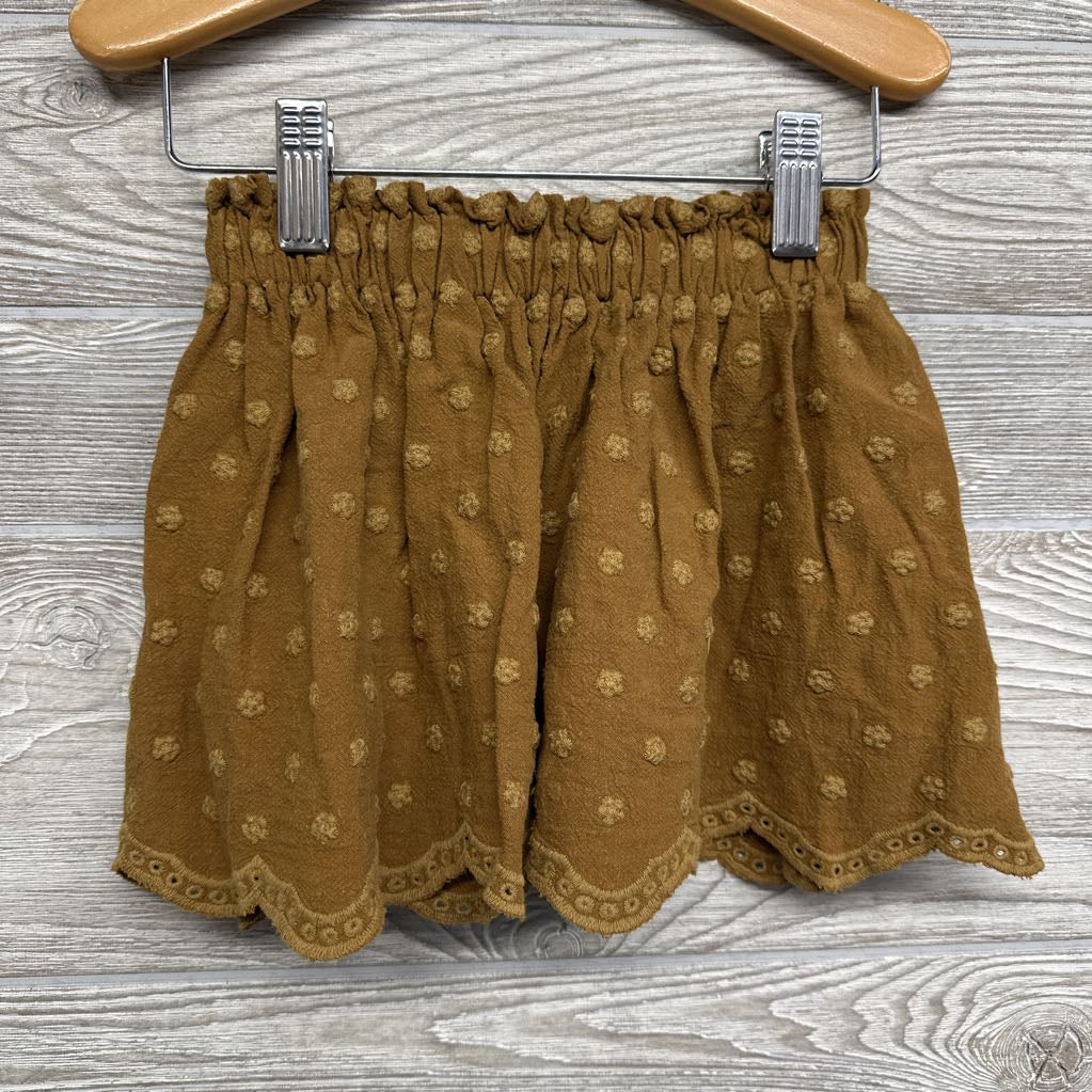 Linen Bamboo Eyelet Skirt 2-3