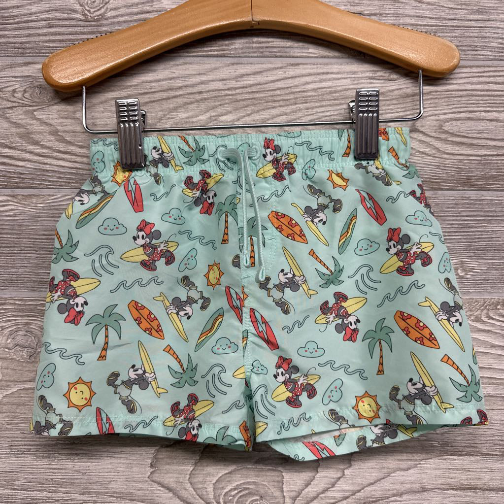 Swim Trunks Mickey Mouse & Palm Trees 9M