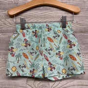 Swim Trunks Mickey Mouse & Palm Trees 9M