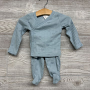 Ribbed Side Snap Shirt & Pants Clouds, Sun 3M