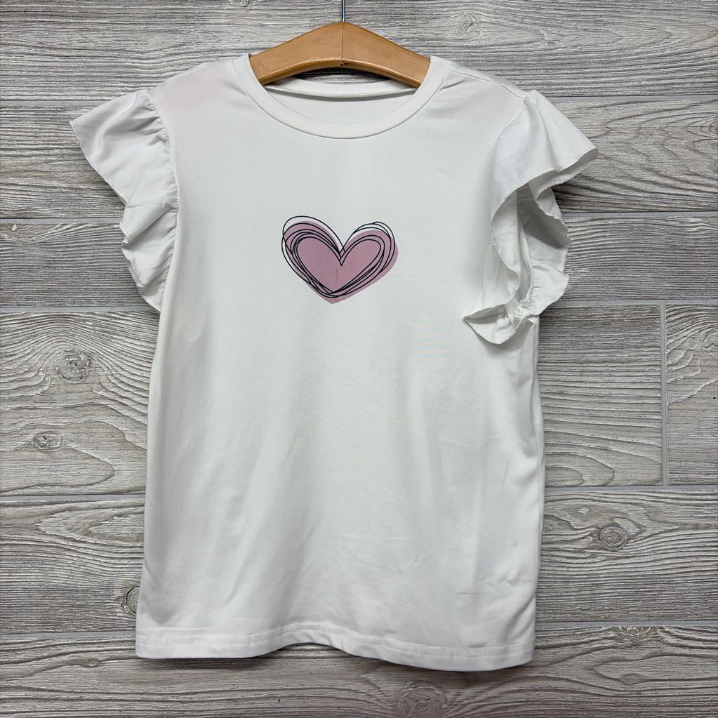 Flutter Sleeve Shirt Heart 10