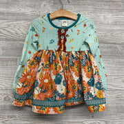 LS Tunic Flowers Ruffles Acorns Leaves 4
