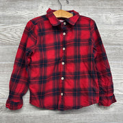 LS Plaid Button Up Shirt 5T