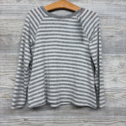 NEW LS Hacci Shirt Stripes 5T