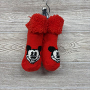 Non Slip Mickey Mouse Slipper Socks 6+M