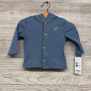 NEW Button Up Shirt W/ Hood Leaves 6M