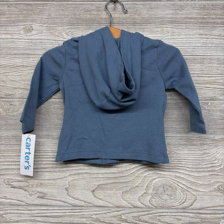NEW Button Up Shirt W/ Hood Leaves 6M