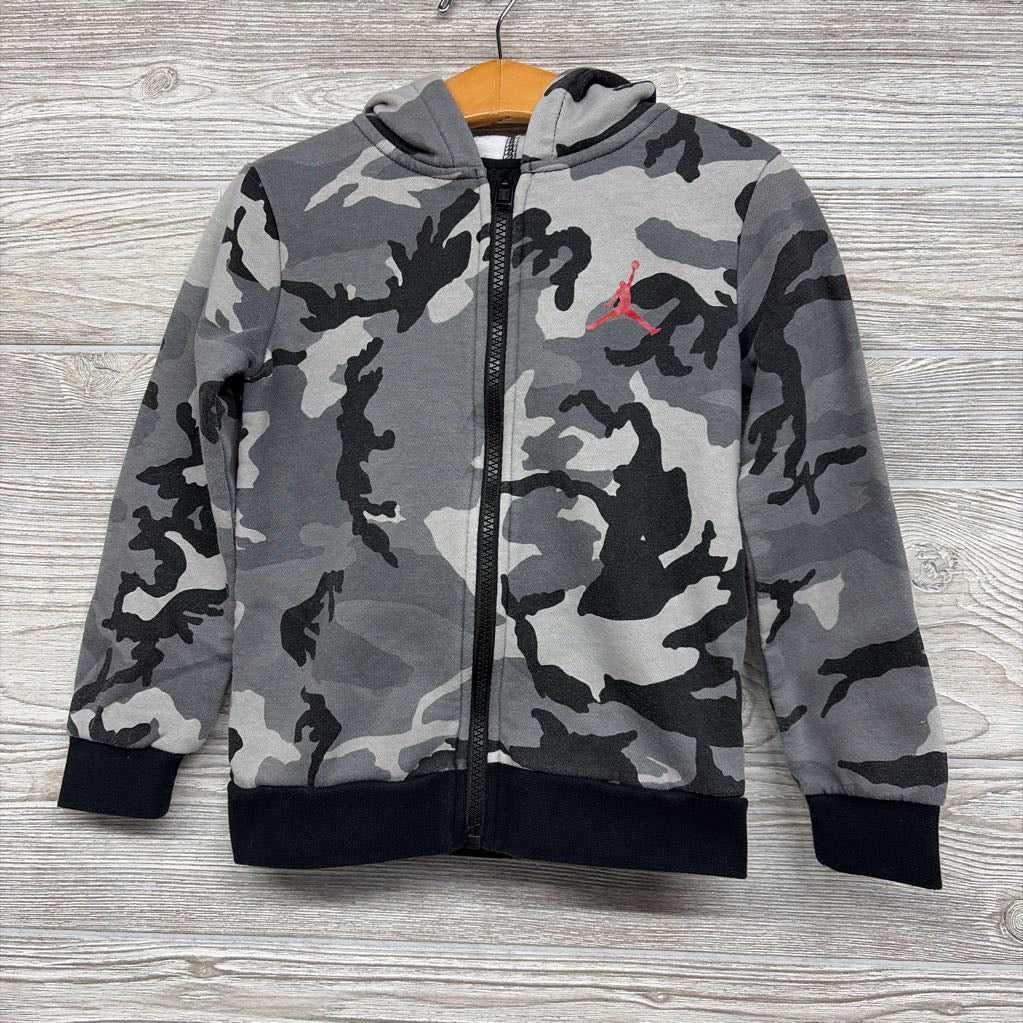 Full Zip Hoodie Camo Jump Man 4T