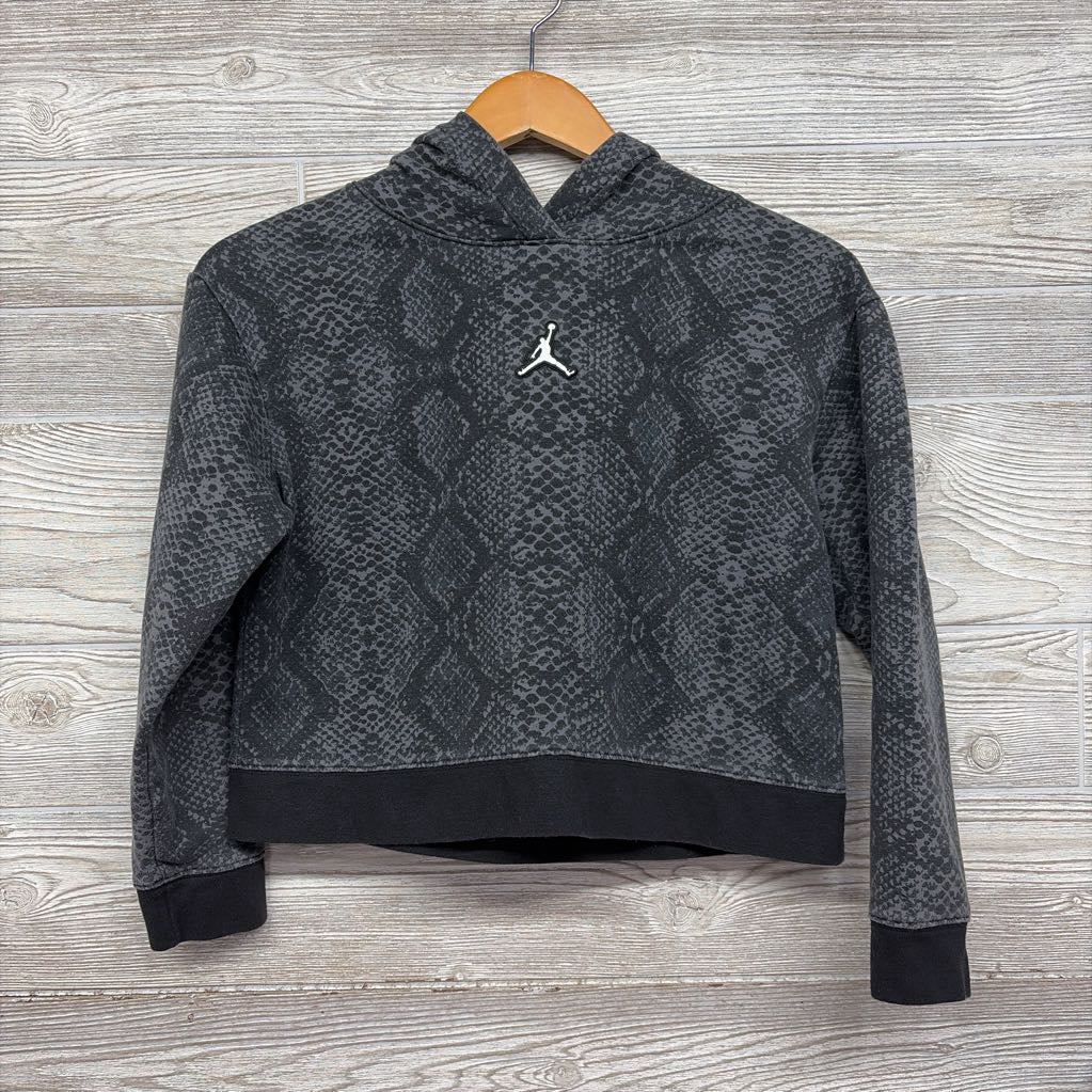 Cropped Hoodie Snake Print 12