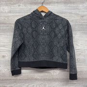 Cropped Hoodie Snake Print 12