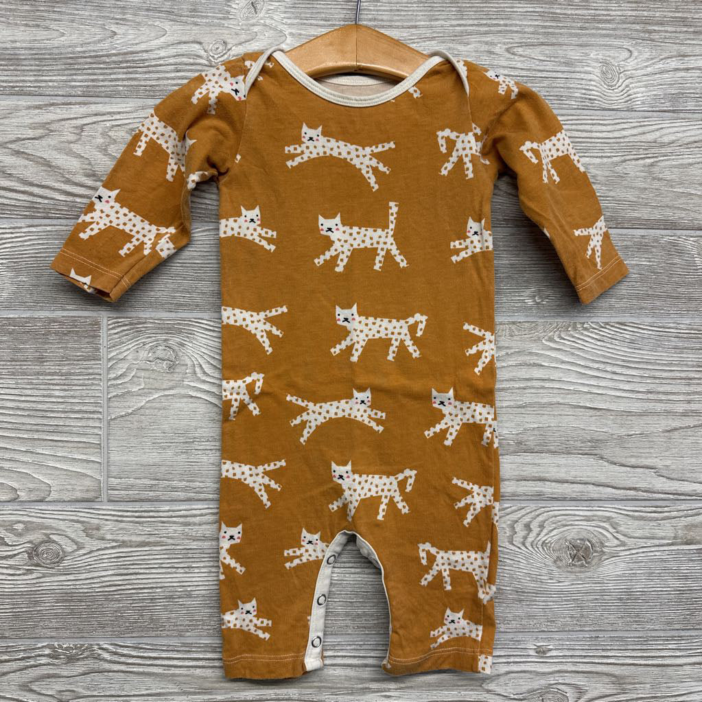 Organic Romper Leopards 3M