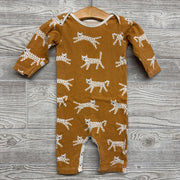 Organic Romper Leopards 3M